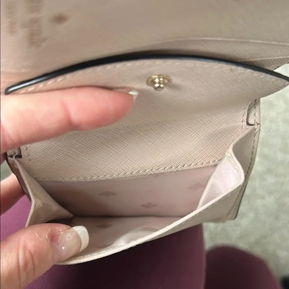 Kate Spade Black Leather Wallet - Picture 4 of 4